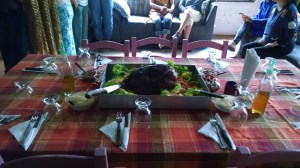 Finishing the Training with Turkey